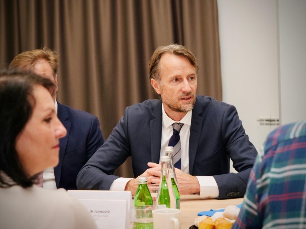 Andreas von Beckerath posjet Novom Sadu