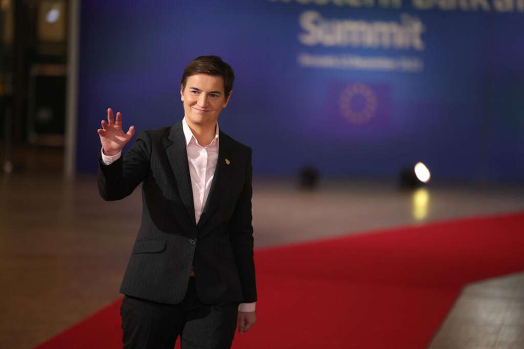 Predsjednica Skupštine Srbije Ana Brnabić