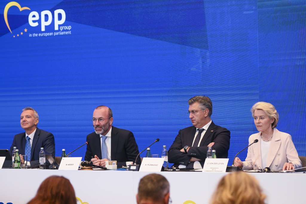 Okupljanje Europske pučke stranke u Zagrebu.