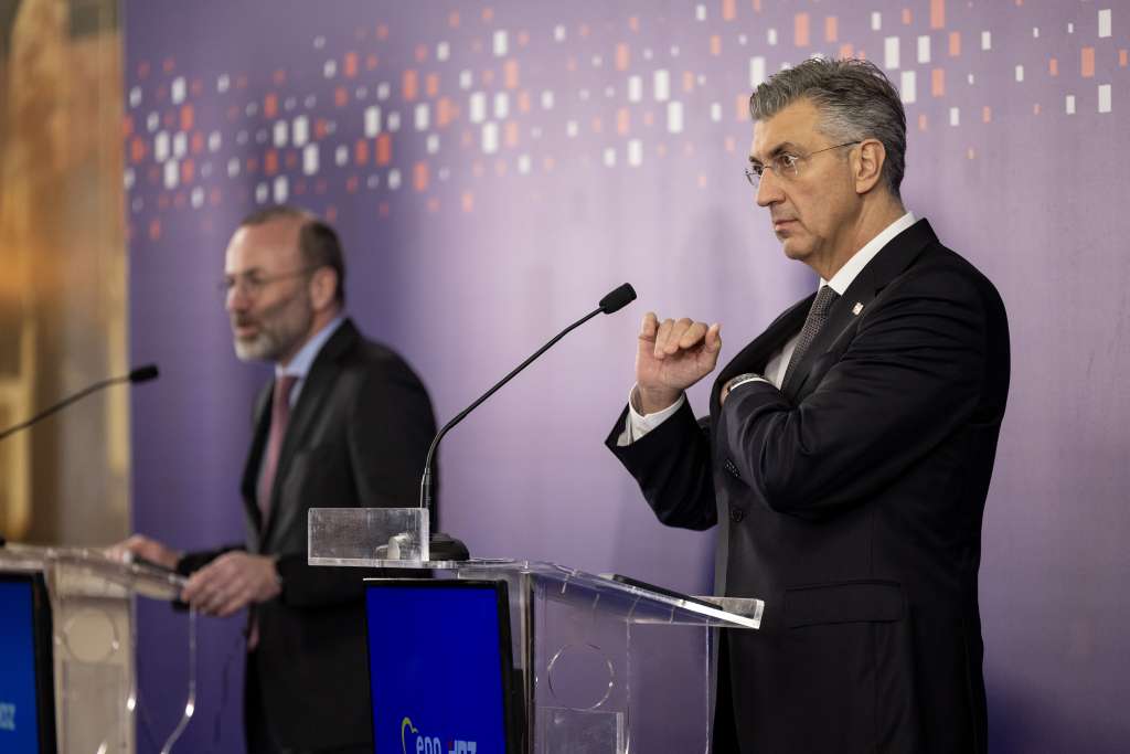 Tiskovna konferencija nakon drugog dana neformalnog skupa EPP-a